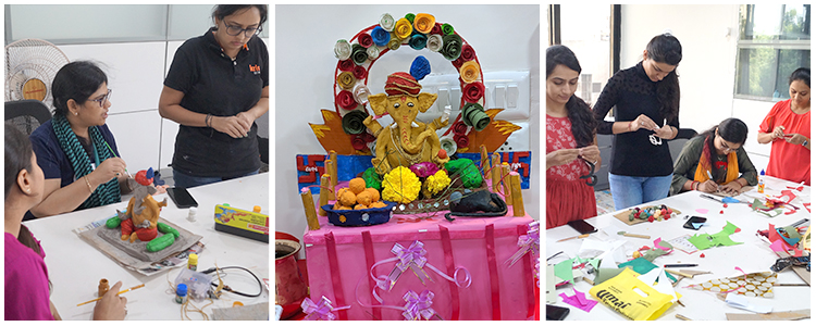 Ganesh Idol Making Event at Krish TechnoLabs
