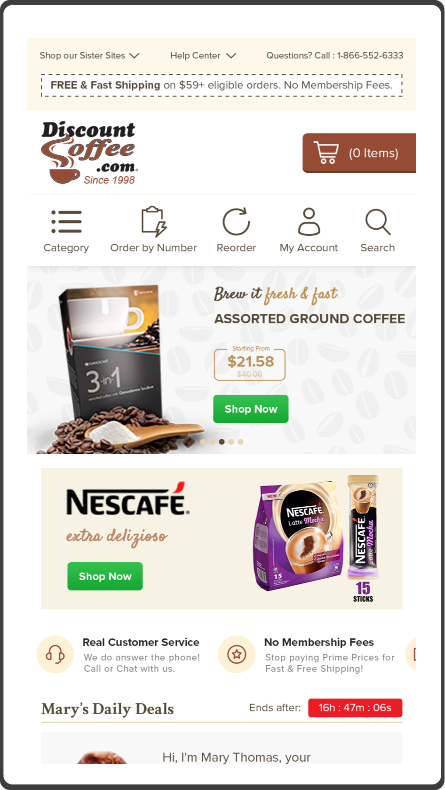 Discount Coffee