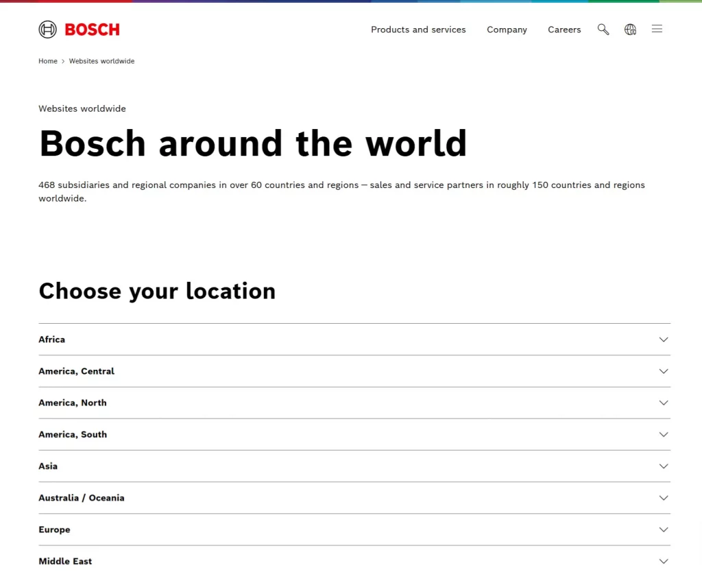 Websites-worldwide-Bosch-Global