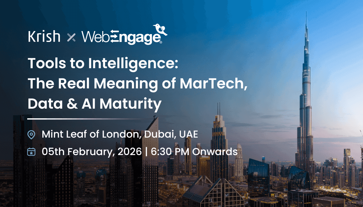 MarTech, Data & AI Maturity Roundtable – Dubai MarTech, Data & AI Maturity Roundtable – Dubai