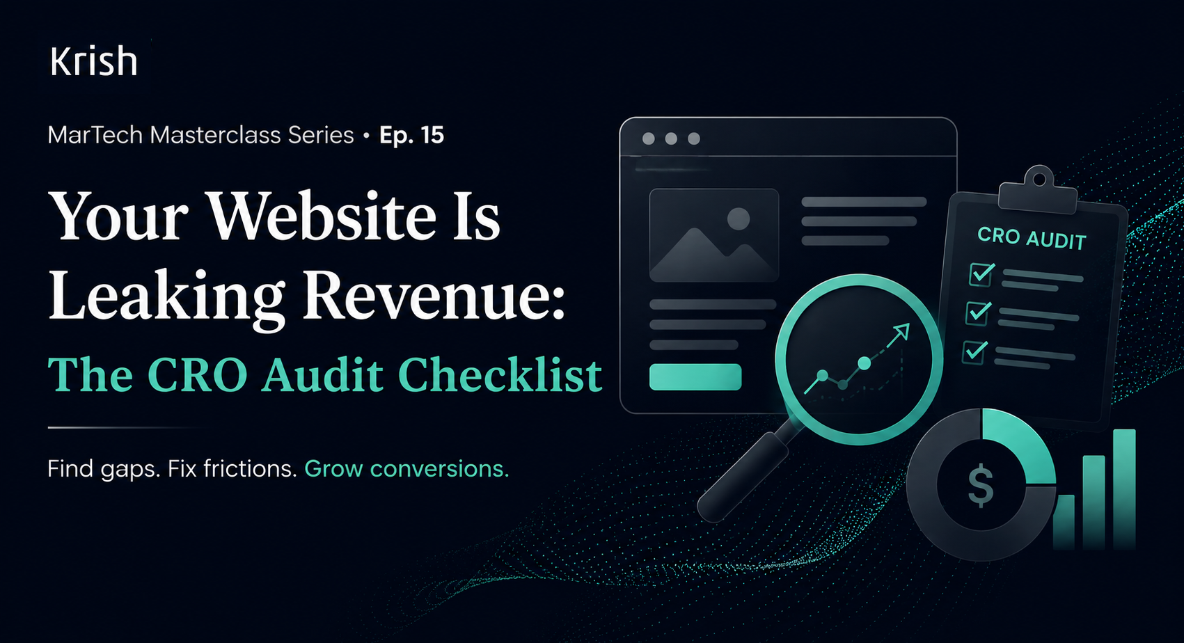 Your Website Is Leaking Revenue The CRO Audit Checklist