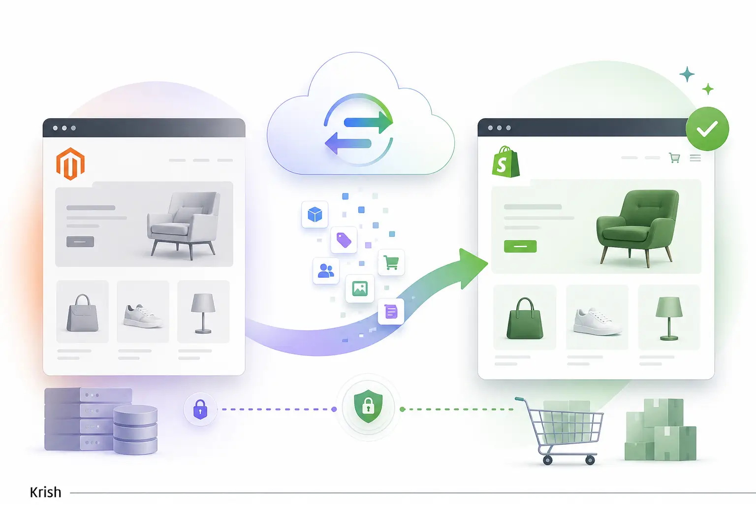 Magento to Shopify Plus Compare