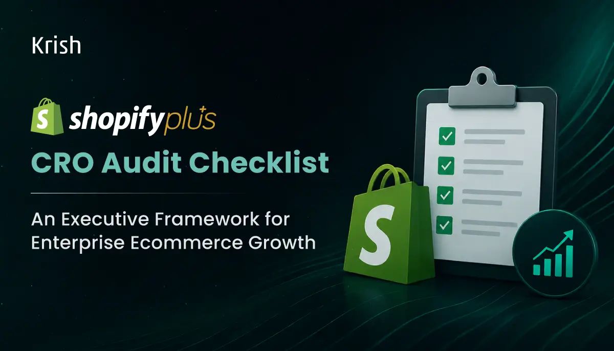 Shopify Plus CRO Audit Checklist framework